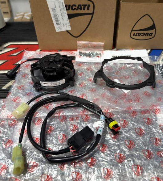 OEM Ducati Desmo 450 Cooling Fan 96080251AA