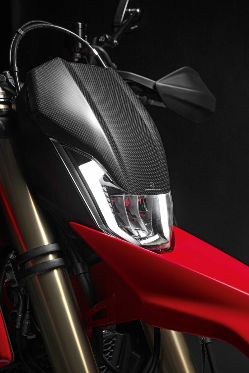 Ducati Carbon headlight fairing - 96981781AA