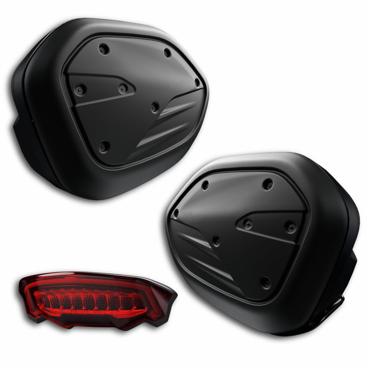 Ducati Pair of semi-rigid side panniers - 96780391AA