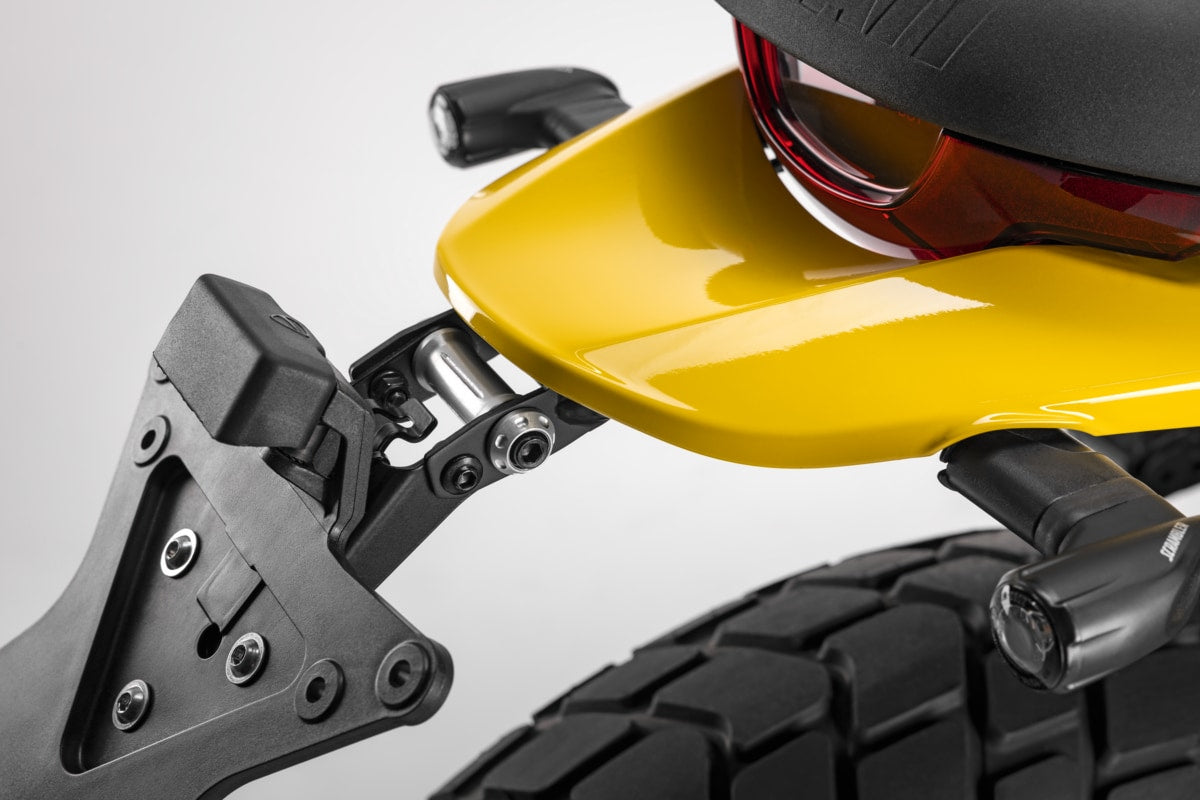Ducati High number plate support - 97382041AA
