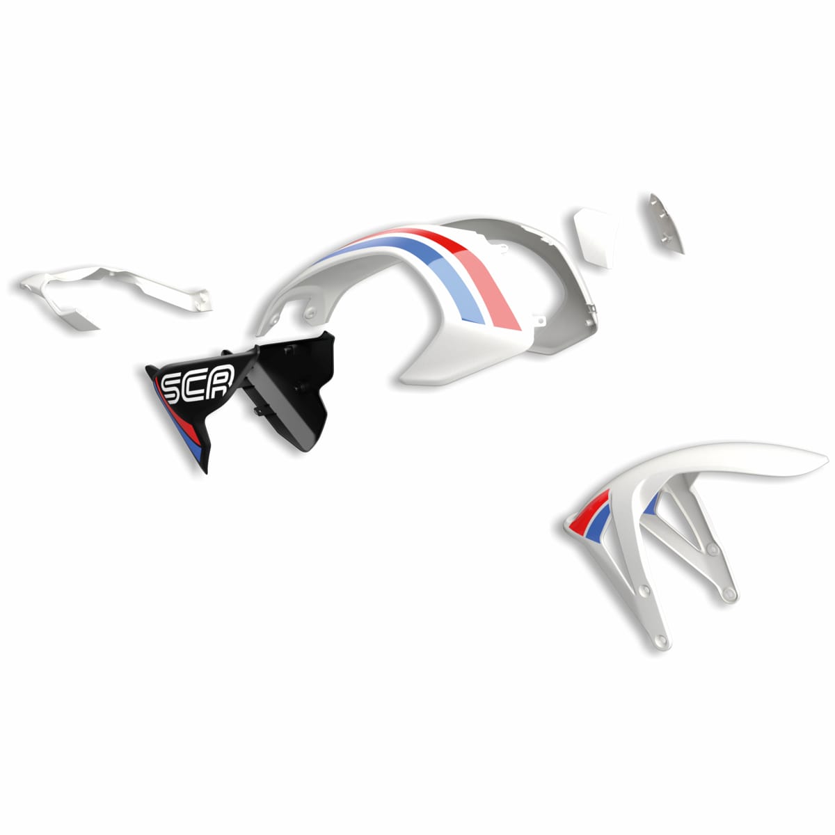 Ducati “Retro Stripe” fairings - 97181591AA
