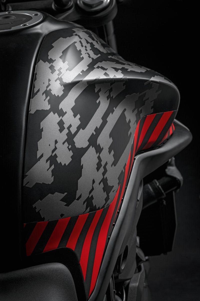 Ducati Monster Pixel customised fairings - 97181021AA