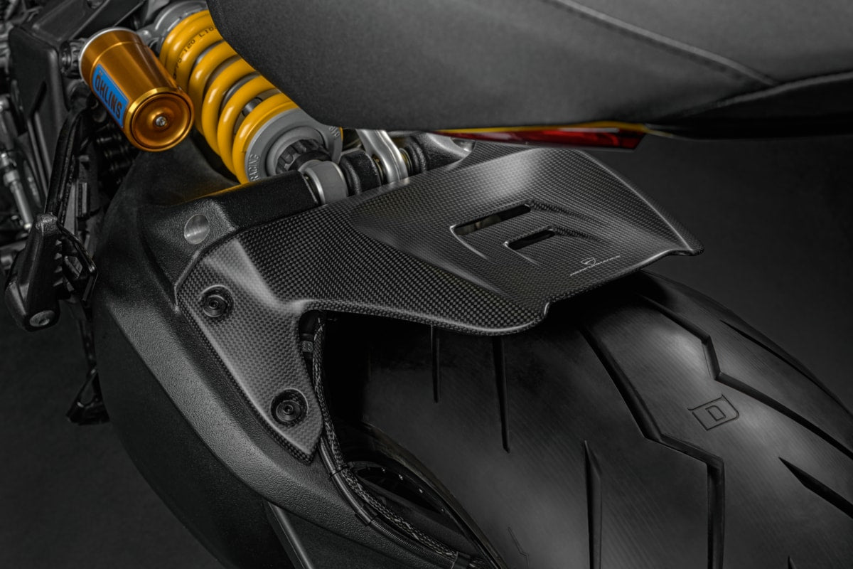 Ducati Carbon rear mudguard - 96981171A