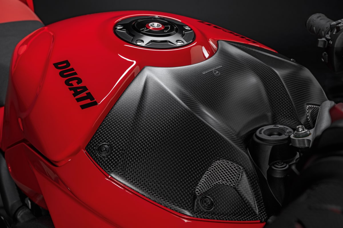 Ducati Carbon tank cover - 96981611AA