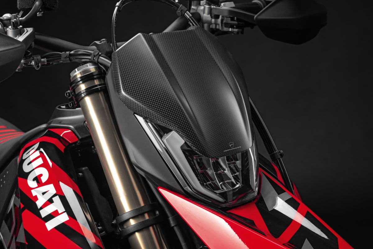 Ducati Carbon headlight fairing - 96981781AA