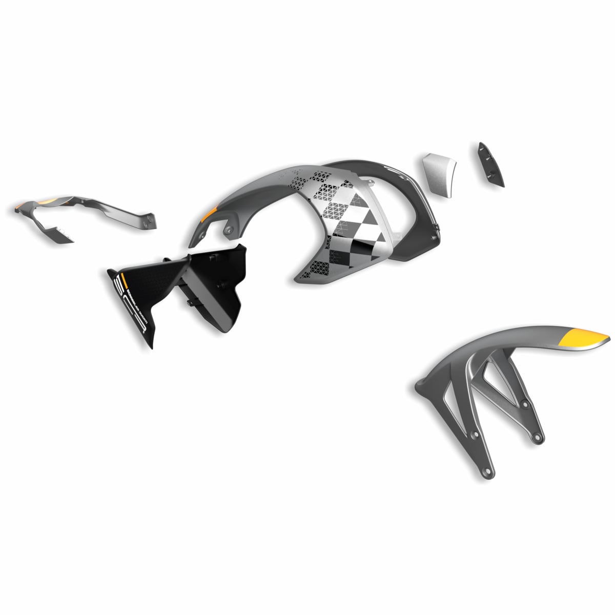 Ducati “Old Skool Checkerboard” fairings - 97181591AB