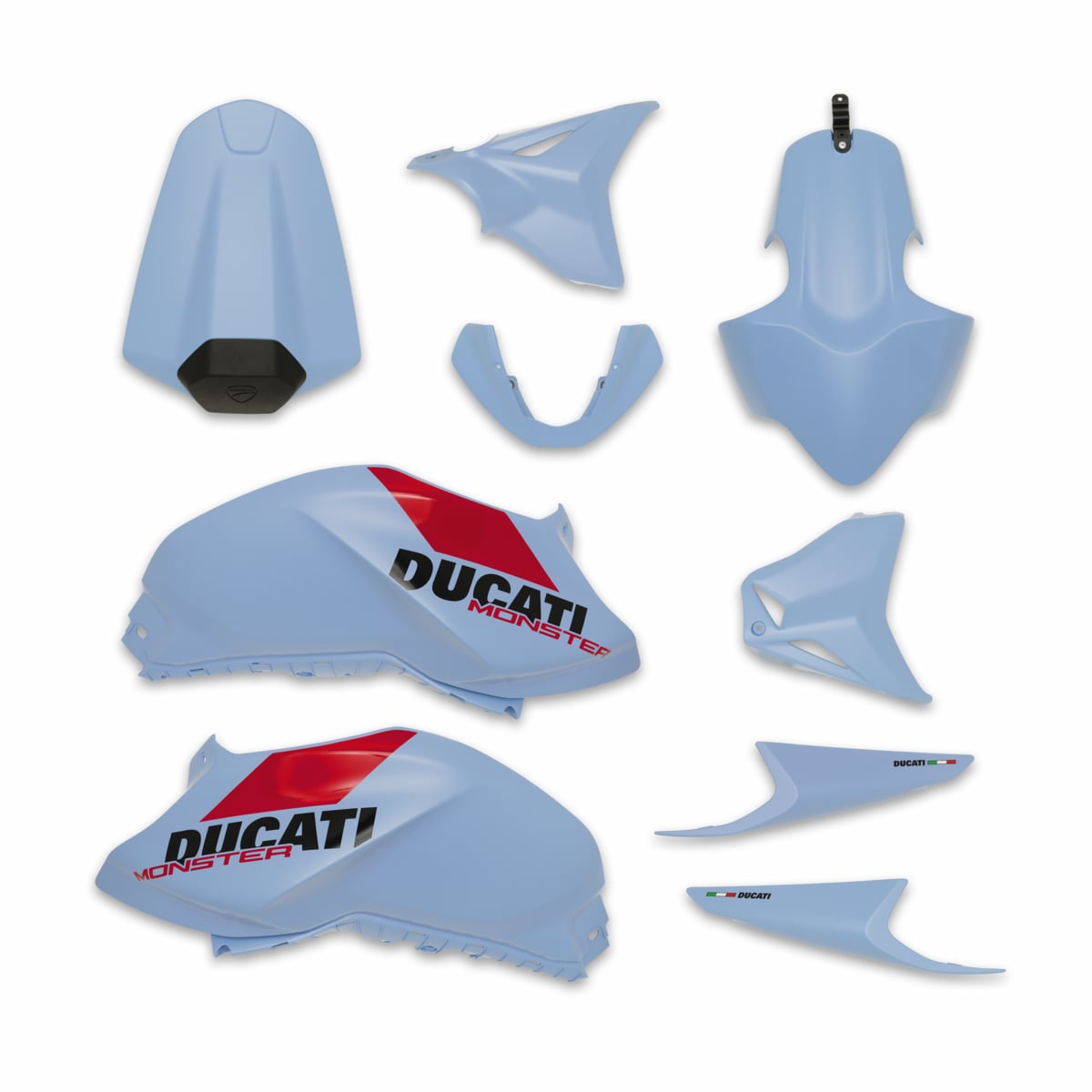 Ducati Customised Light Blue fairings - 97181271AA