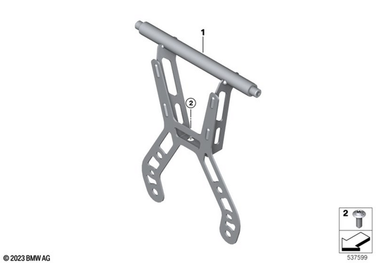 BMW Motorrad Mounting bracket — 65905A9DC60 — parts illustration