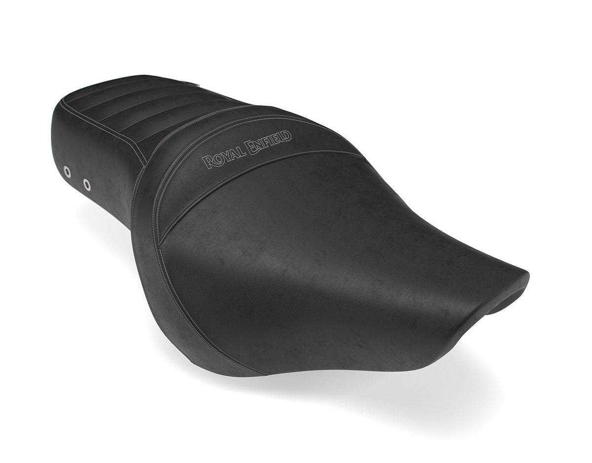 Royal Enfield Black Touring Dual Seat - KXA00059