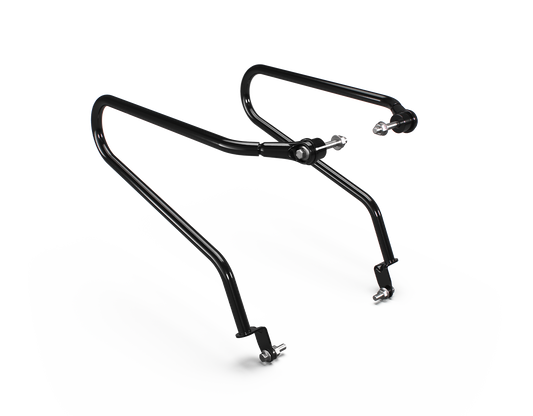 Royal Enfield Black Soft Pannier Rails - KXA00198