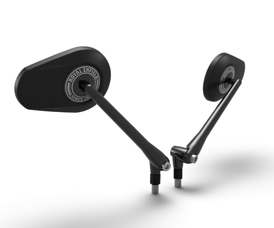 Royal Enfield Black Tapered Mirrors - KXA00276