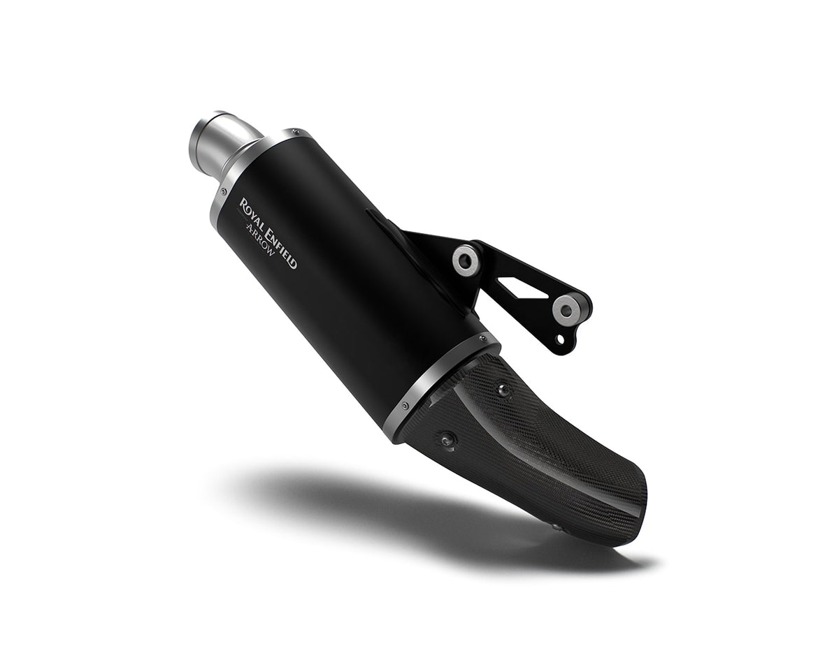 Royal Enfield Black Rally Silencer - kxa00454