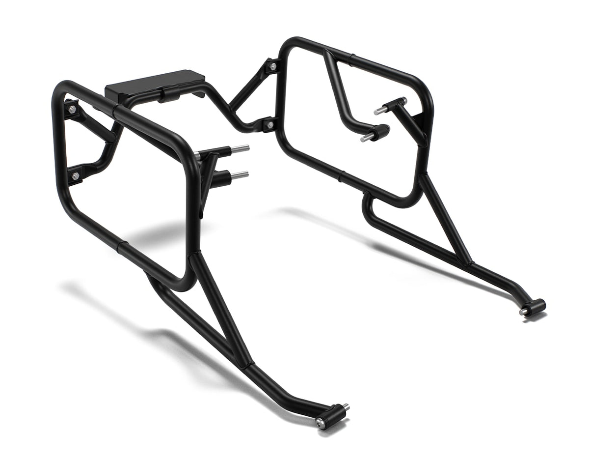 Royal Enfield Black Adventure Pannier Rails - 1990281