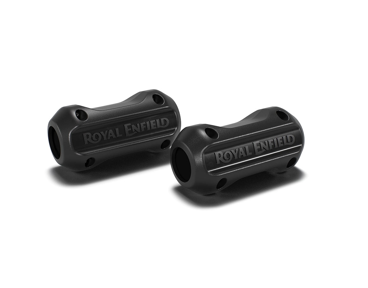 Royal Enfield Black Engine Guard Sliders - 1990263