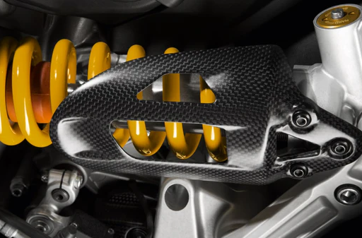 OEM Ducati Panigale Carbon Shock Guard 96450711B