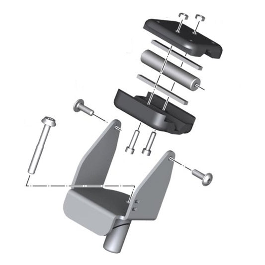 BMW R nineT Racer Navigator Bracket — part 77528563044; product photograph